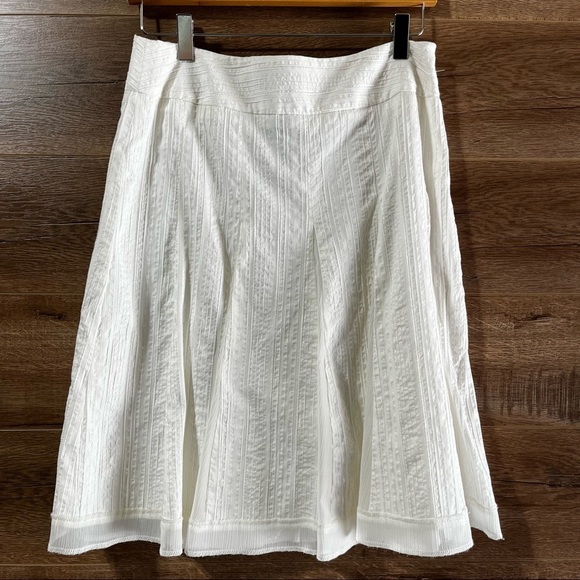 Style & Co White Flare Lined Skirt Stretch‎ - Picture 3 of 12